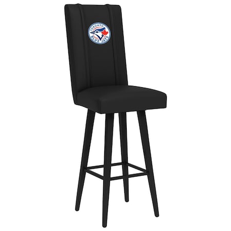 Dreamseat Swivel Bar Stool 2000 with Toronto Blue Jays Logo XZ2000BSSBLK-PSMLB22082